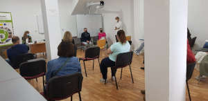 Sesión informativa del curso Gestión de llamadas de teleasistencia Ed. 1 en Lopera. Turno de tarde