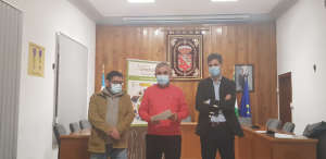 Entrega de diplomas del curso Elaboración de productos a raíz del aceite de oliva Ed. 6 en Mengíbar