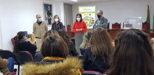 Entrega de Diplomas de los cursos de Gestión de llamadas de teleasistencia Ed. 1 y 2 en Lopera